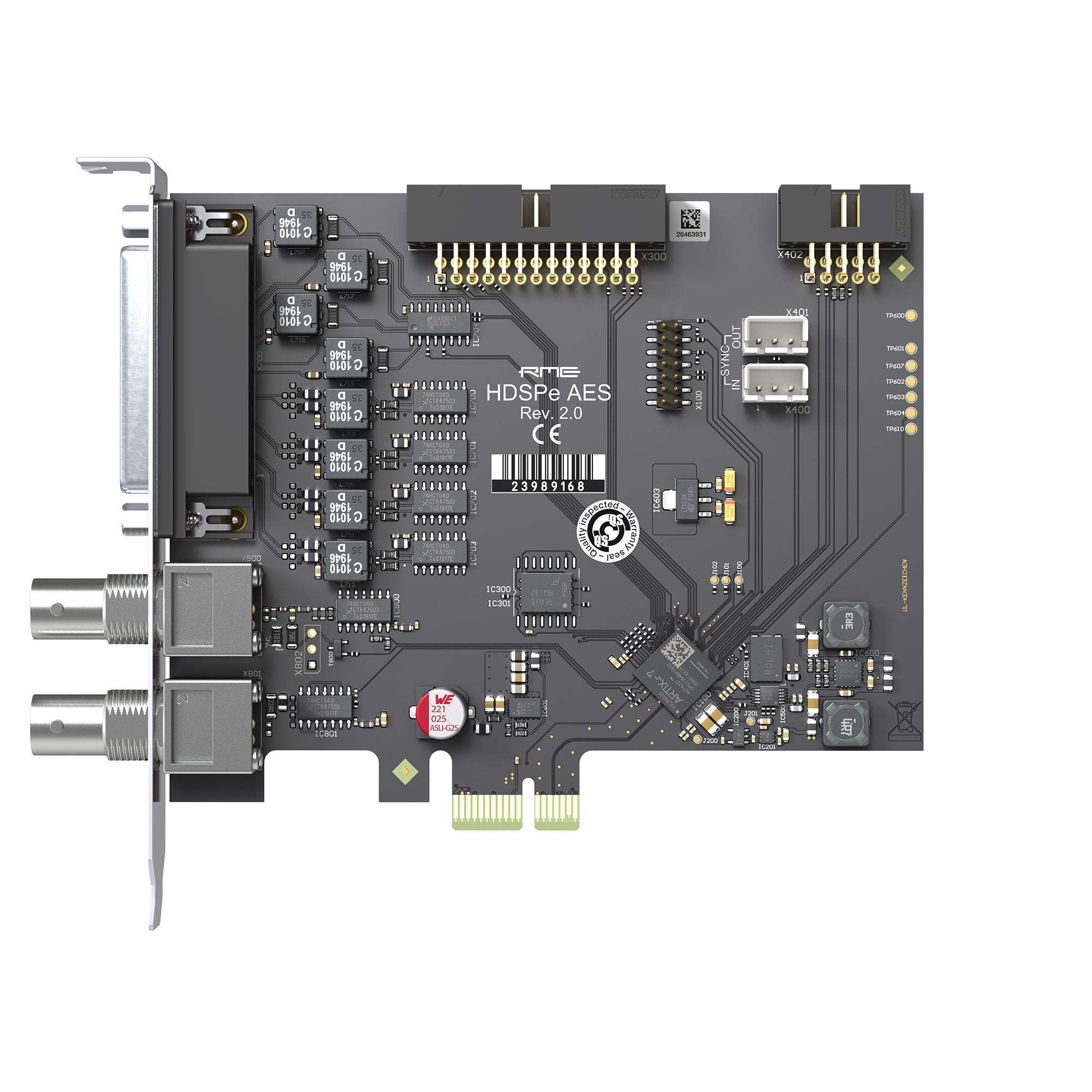 RME HDSPe AES - 32-Channel AES/EBU PCI Express Card