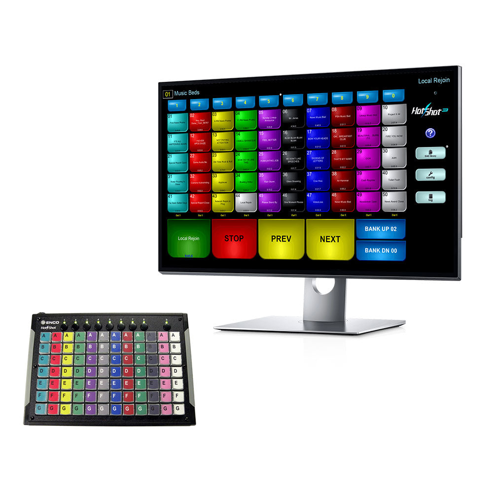 ENCO HotShot - Instant Audio Playback Software Bundle (Software and Controller)