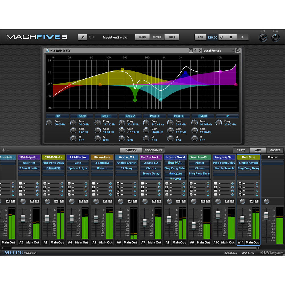 MOTU MachFive 3 Creative Universal Sampler (VST/AU/RTAS)
