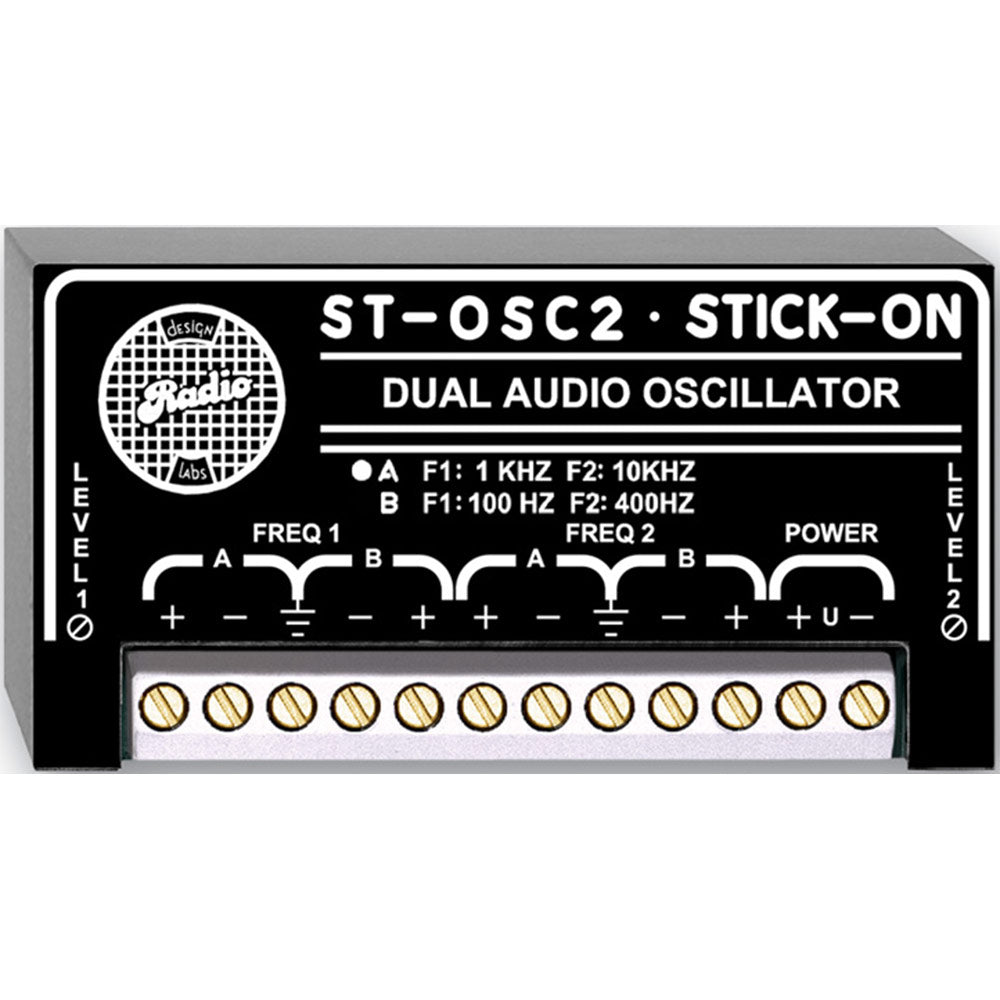RDL ST-OSC2A Audio Oscillator - 1kHz and 10 kHz