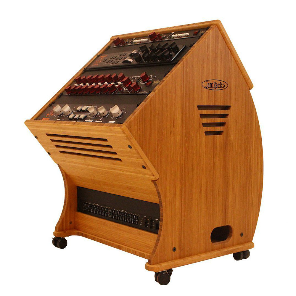 JamRacks 12POD - 10 Over 2 Space Studio Rack with Casters