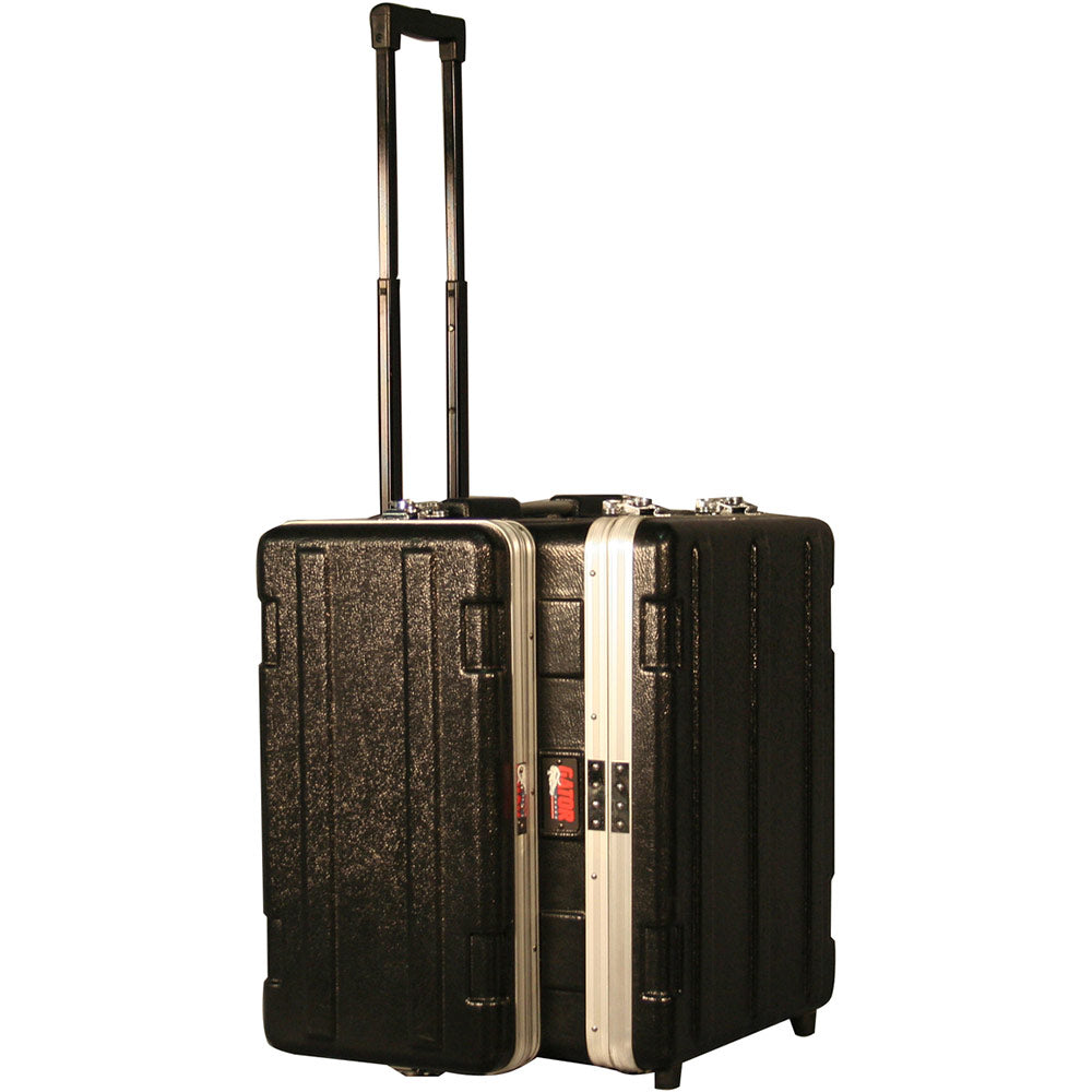 Gator GRC-STUDIO4GO-W Rolling ATA Style Polyethylene Case for Laptop or Mixer over 4U Rack