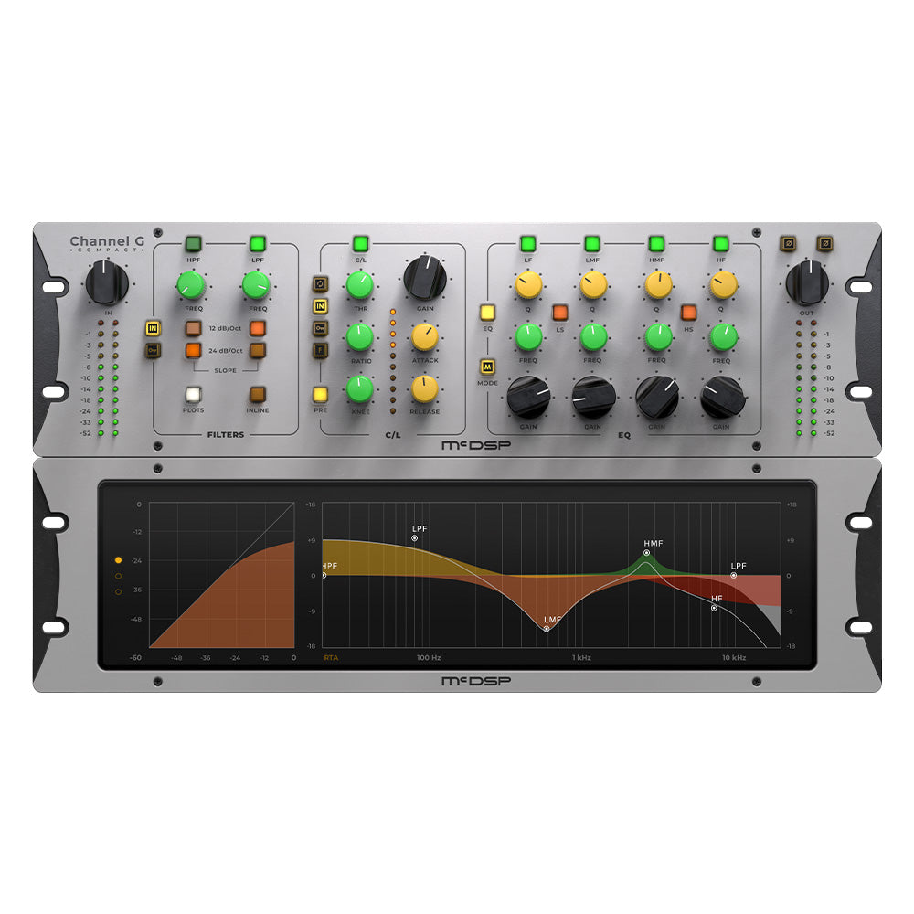 McDSP Channel G Compact Native V7 - Dynamics Plugin (VST/AU/AAX Native)