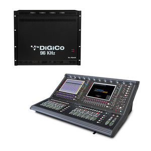 DiGiCo X-SD12-96-D2M-RP - SD12-96 Digital Mixing Bundle - D2 Rack Pack with BNC MADI