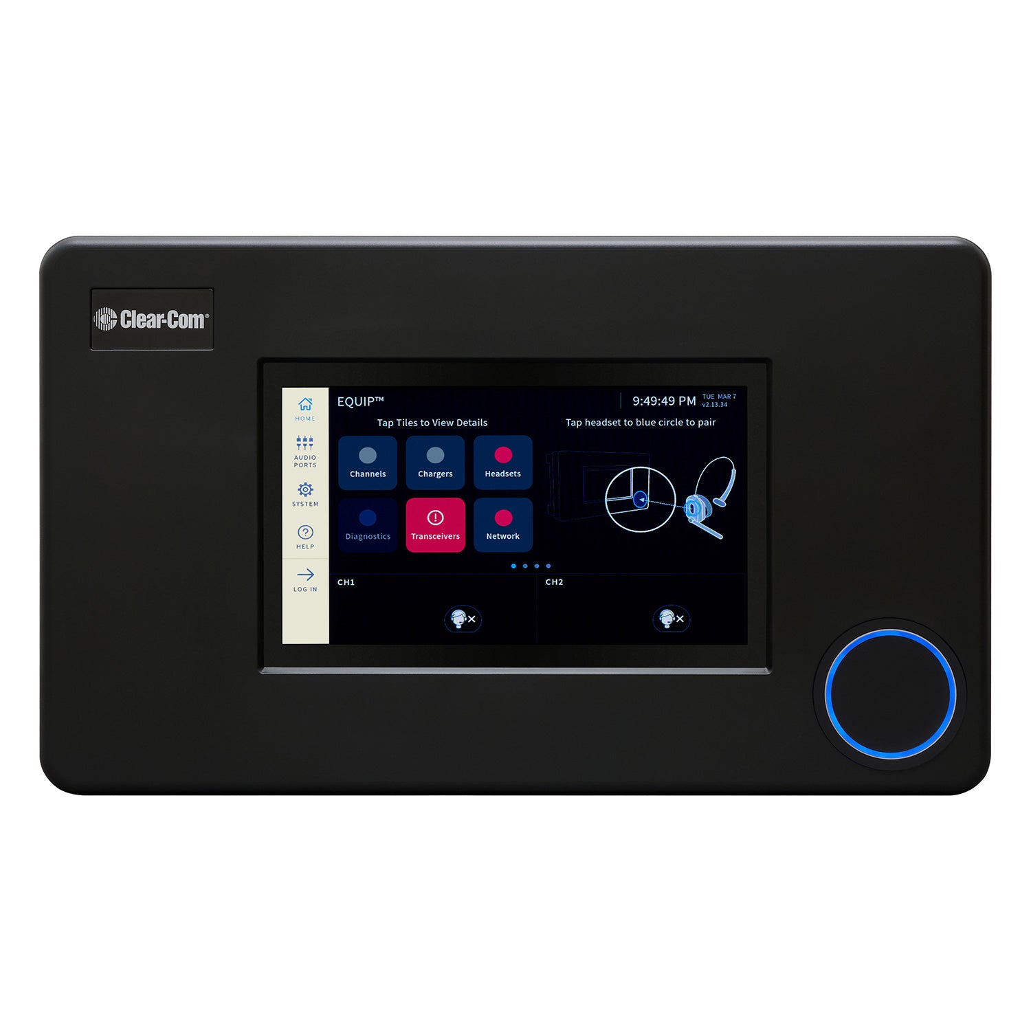 Clear-Com EQP-BASE - Wall-Mount Base Station for EQUIP Intercom