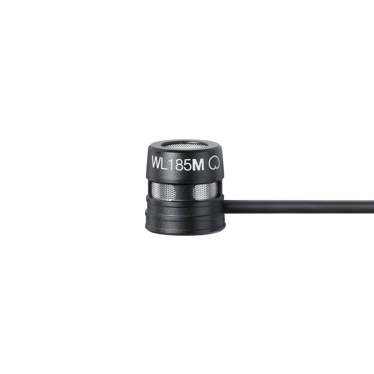 Shure WL185MB/C-TQG - Cardioid Lavalier Microphone (Black / TA4F)
