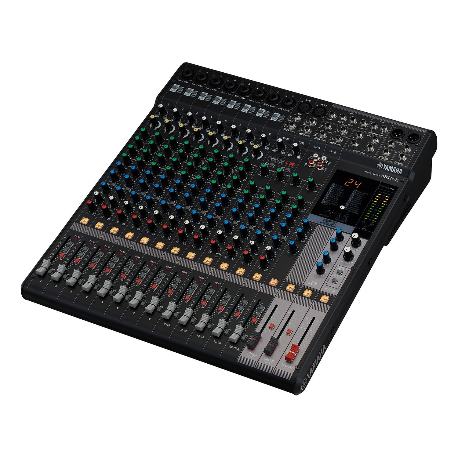 Yamaha MG16X CV - 16-Channel 6-Bus Mixer with Effects