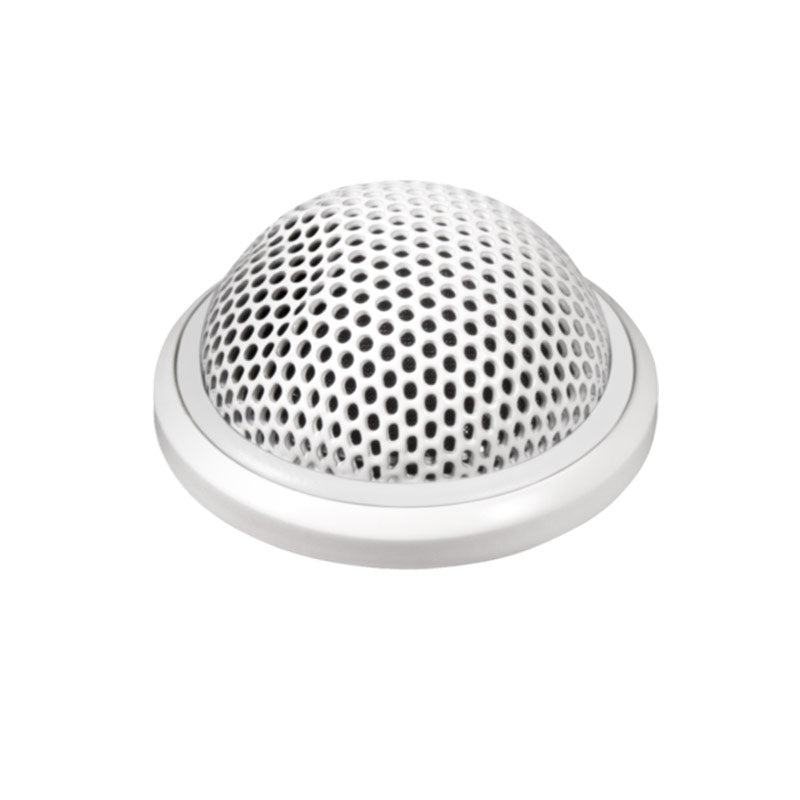 Shure MX395W/C White Cardioid Miniature Boundary Mic, No Status Indicator