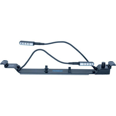 Furman RL-LED Dual LED Rack Mount Gooseneck Lights with dimmer switch