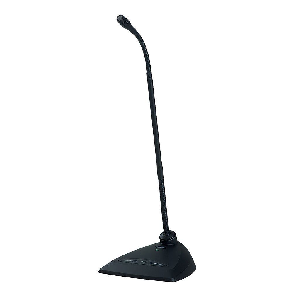 Shure MX418D/S MicroFlex Desk-Top Mounted Supercardioid Condenser Gooseneck Microphone - 18"