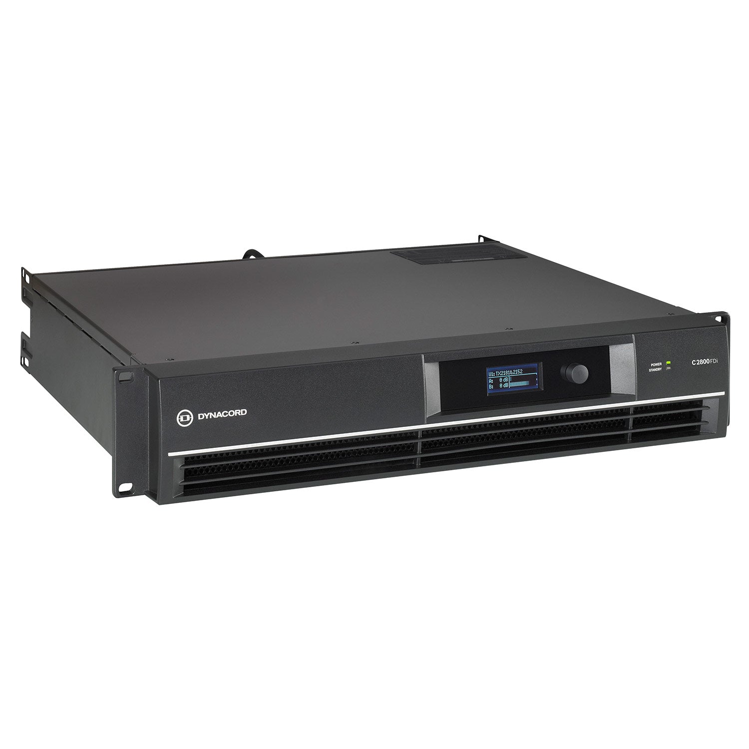 Dynacord C2800FDI 2-Channel 2x1400W Installation DSP Power Amplifier