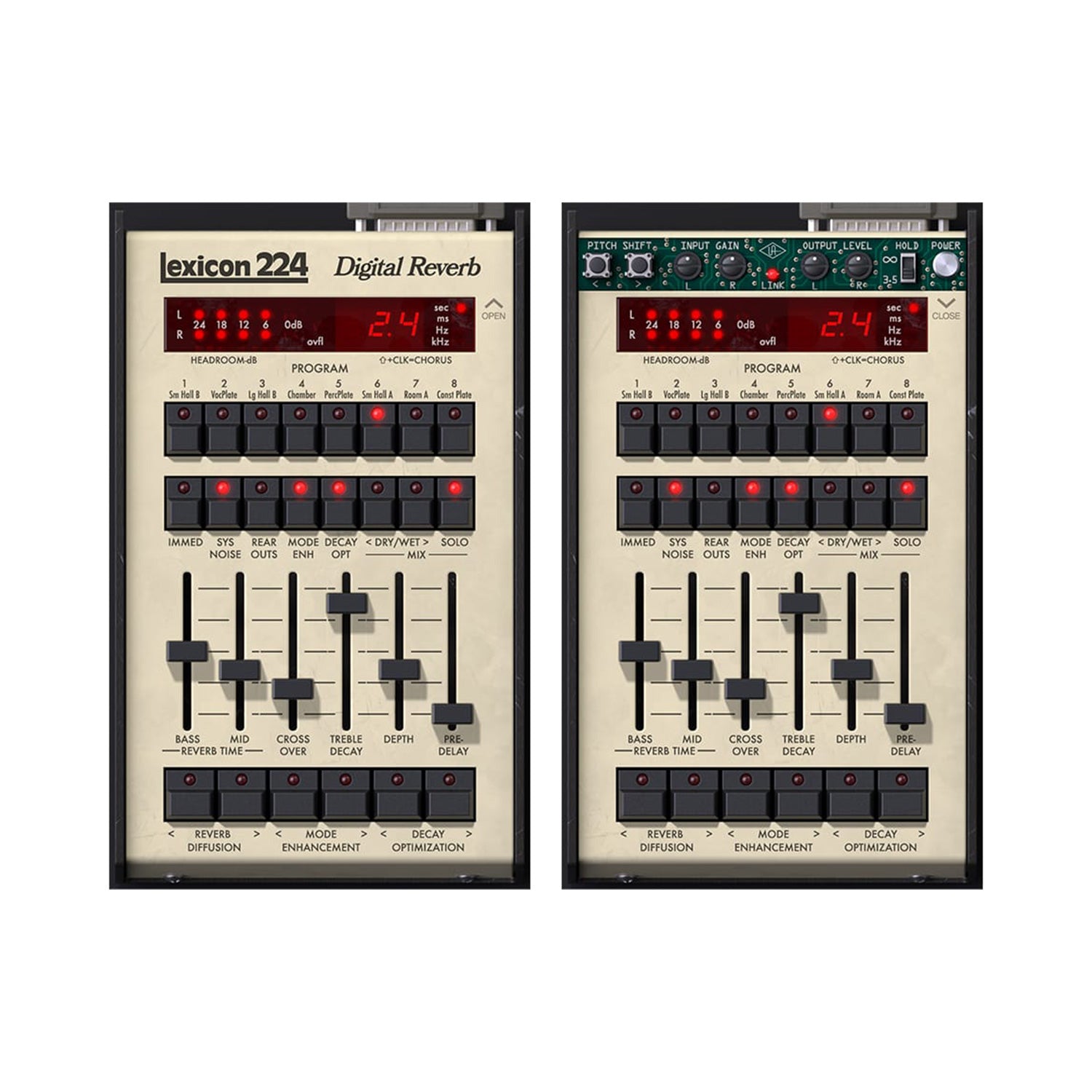 Universal Audio Lexicon 224 - Classic Digital Reverb Plugin (VST/AU/AAX / UAD or Native)