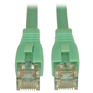 Tripp Lite N261-003-AQ - CAT6 CAT6A Snagless 10G Patch Cable RJ45 Aqua 3 Feet