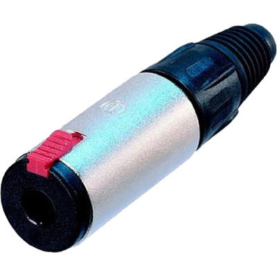 Neutrik NJ3FC6 Locking 1/4" Stereo Cable Connector