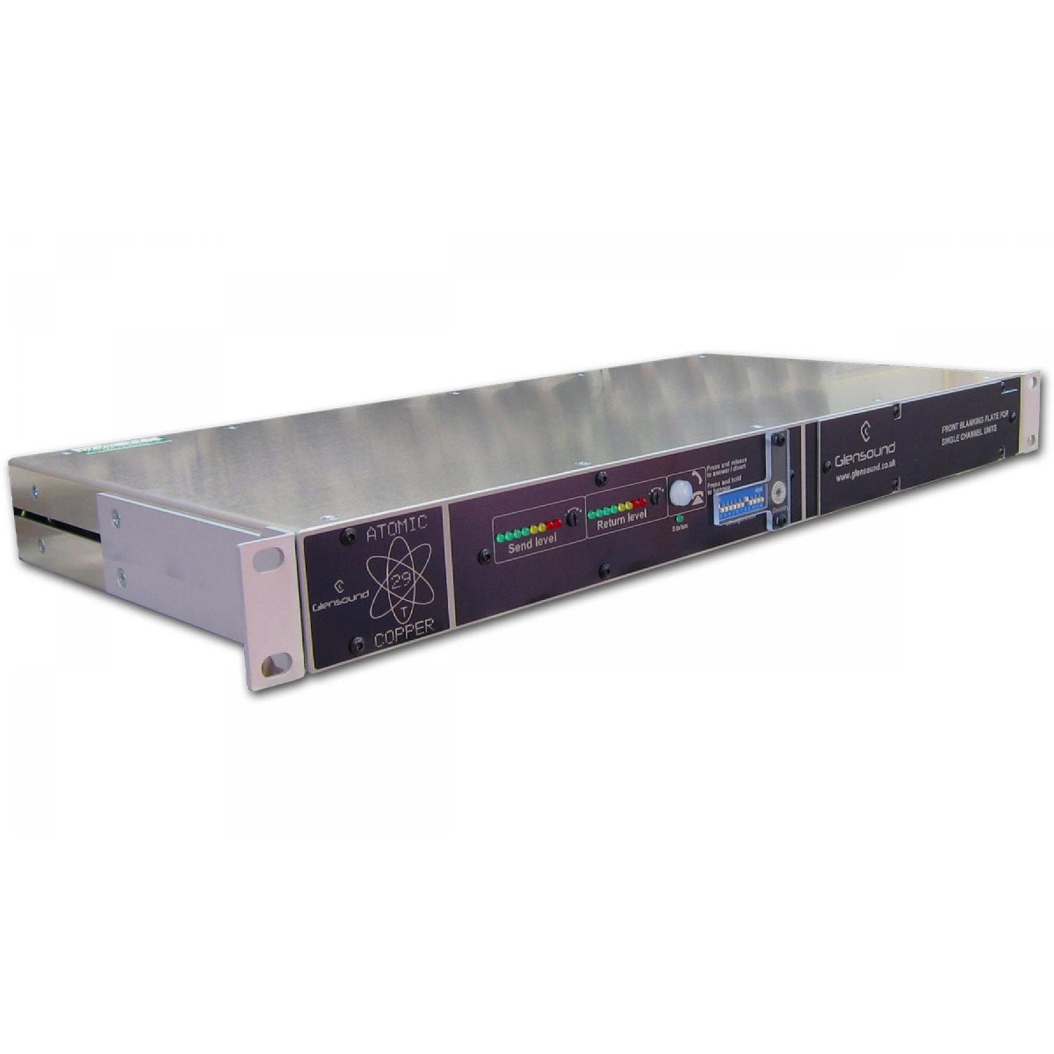 Glensound Atomic Copper 29/S - Single Rack Mount Digital Telephone Hybrid