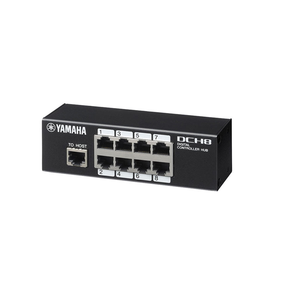 Yamaha DCH8 Digital Control Hub for DCP Wall Controllers