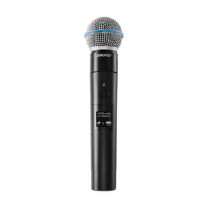 Shure MXW2X/BETA58 - MicroFlex Wireless neXt Handheld Transmitter with Beta58A Capsule