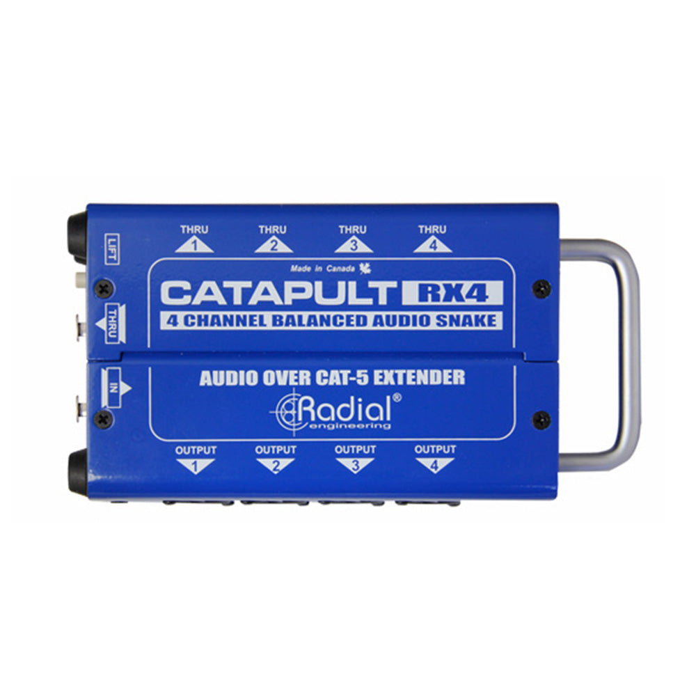 Radial Engineering Catapult RX4 Cat5 Audio Receiver (8 XLR Out)
