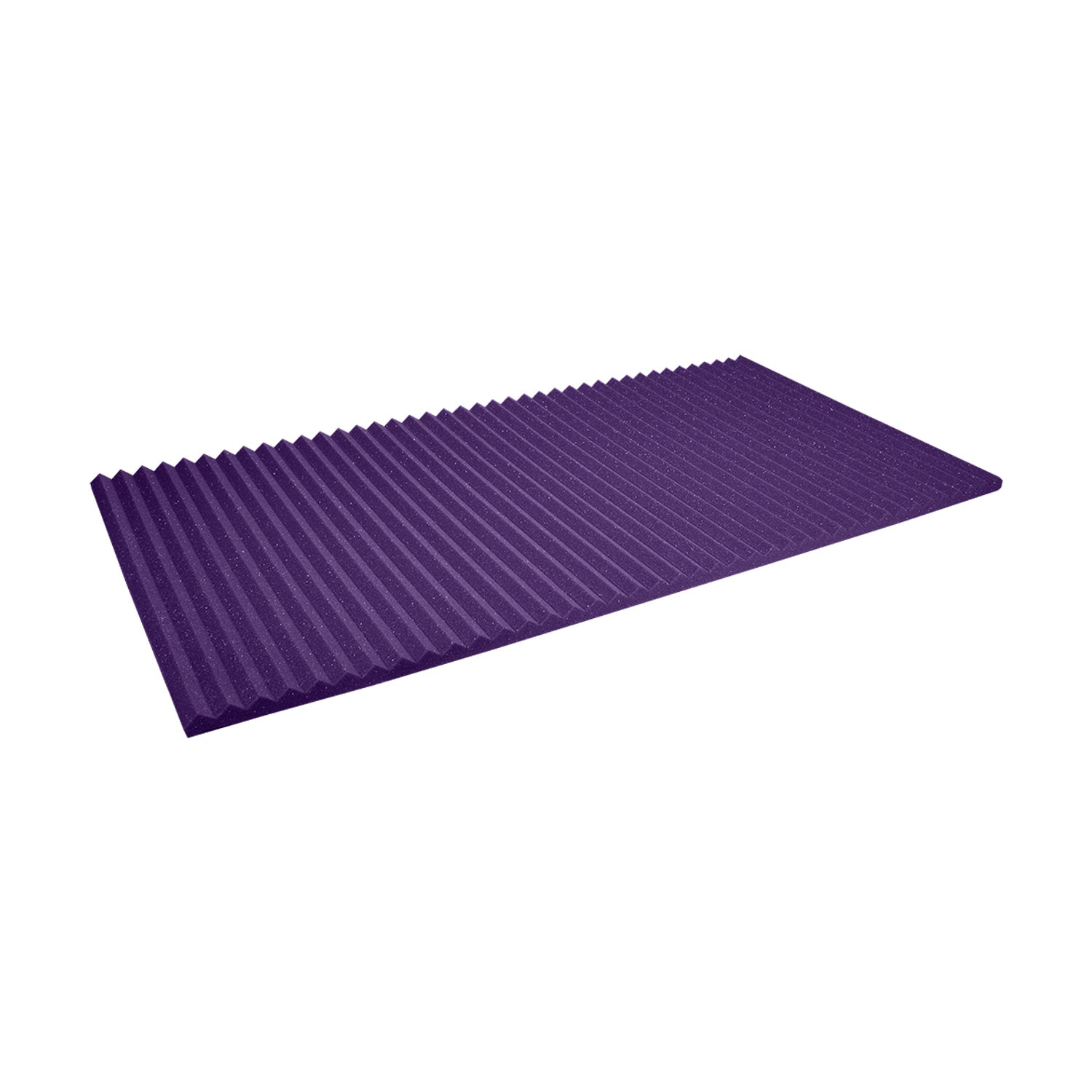 Auralex 1" Studiofoam Wedge - 2x4 Foot Absorption Panel (Purple / Box of 20)