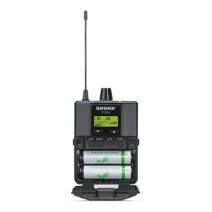 Shure P3RA Bodypack Receiver for PSM300 Systems (H20 Band - 518-542 MHz)