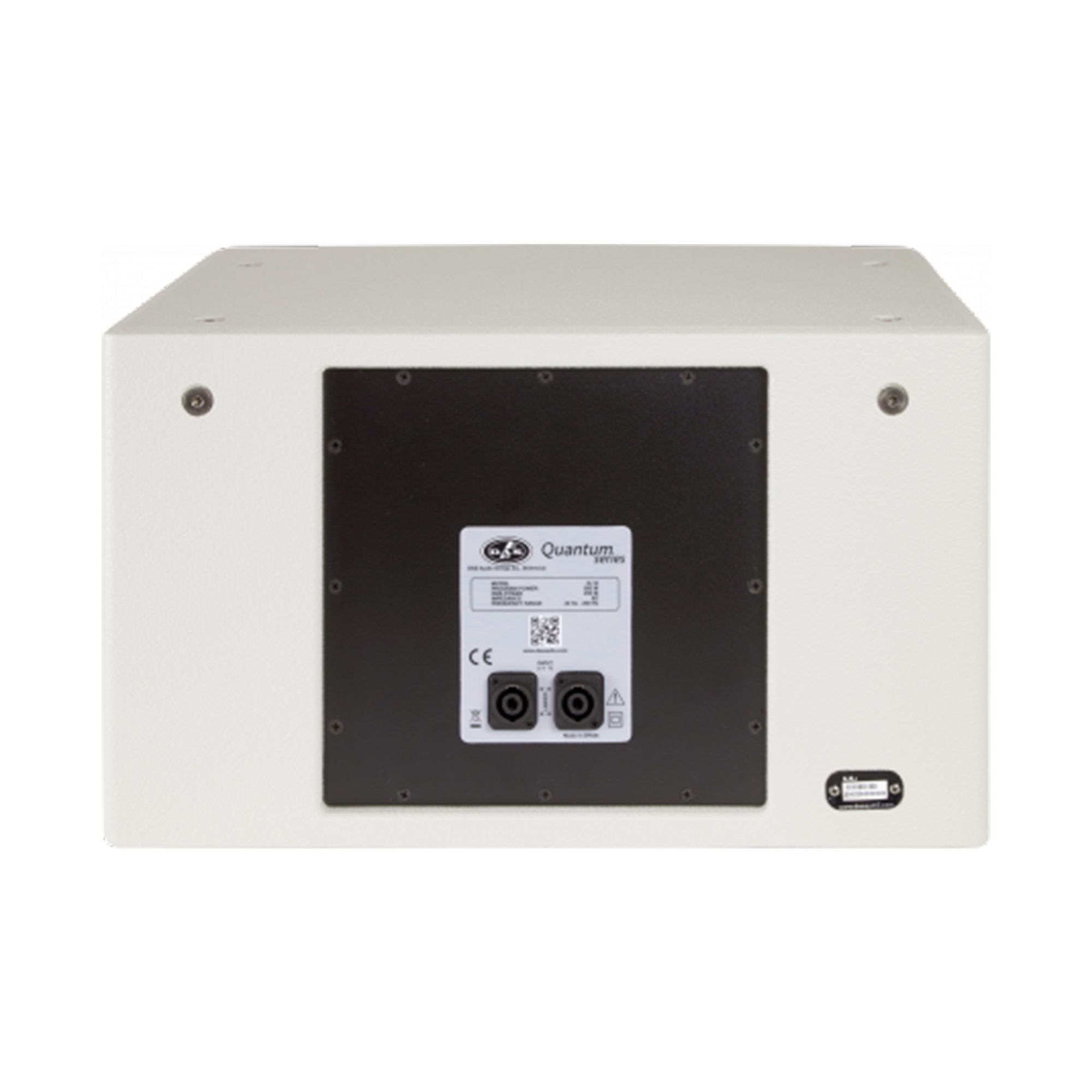 DAS Q-10-W - Passive 10-Inch Install Subwoofer (White)