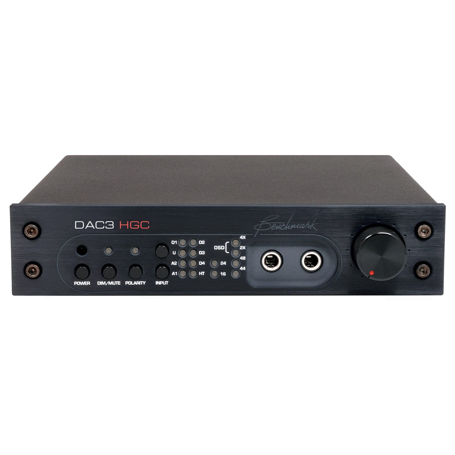 Benchmark DAC3 HGC Digital to Analog Converter with Headphone Amplifier (Black)