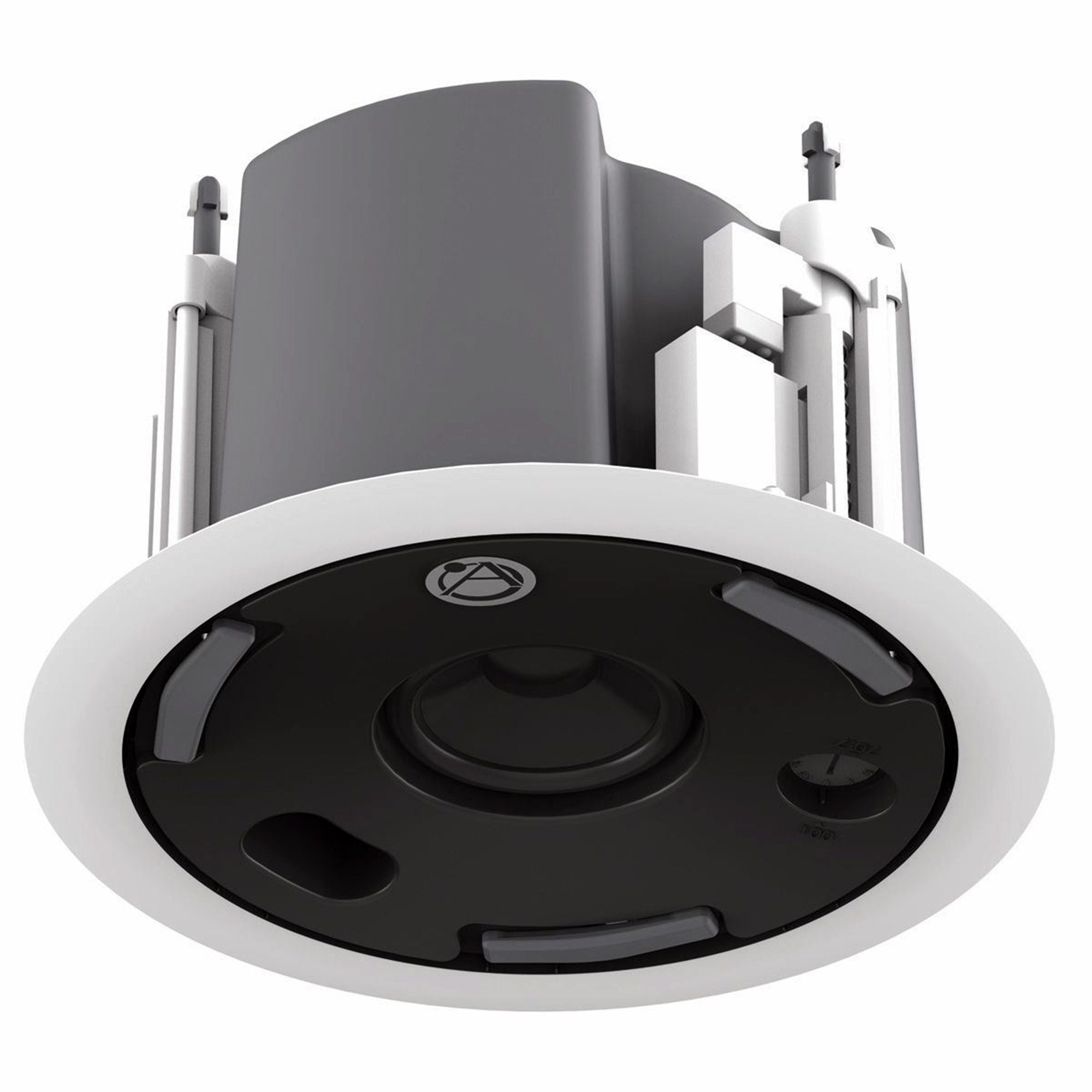 AtlasIED FAP33T-BEGS - 3-Inch Full-Range Ceiling Loudspeaker with Square Grille (Black)