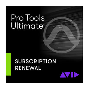 Avid Pro Tools Ultimate - Audio Workstation Software (Annual Subscription Renewal)