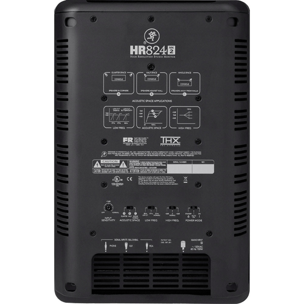 Mackie Hr824mk2 8 Inch Active Studio Monitor (Single)