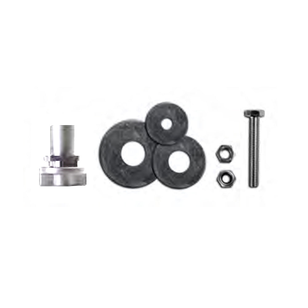 Biamp LRABAS - Basic Light Rail Adaptor for KUBO / SDQ5P / OVO5 (White / 10 Pack)