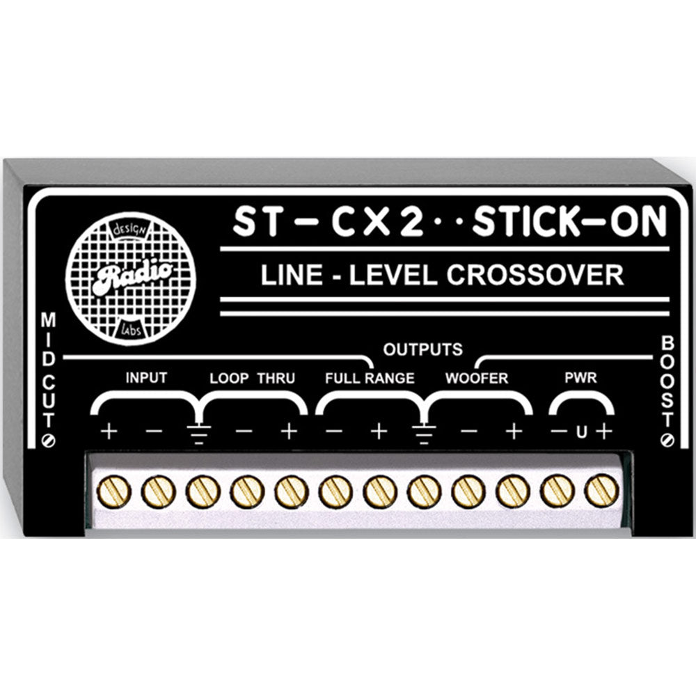 RDL ST-CX2 Two Band Active Line-level Crossover