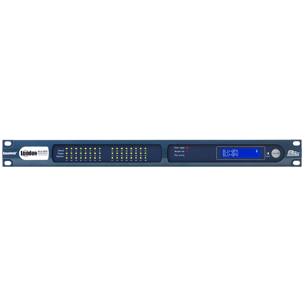 BSS BLU-GPX General Purpose I/O Expander for SoundWeb London Systems
