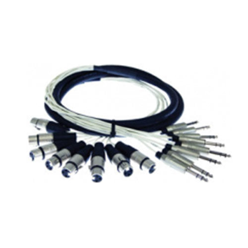 Pro Co MT8BQXF-10 Balanced XLRF - 1/4" TRS Snake (10 Foot)