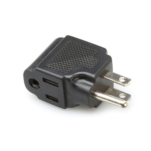 Hosa PWA-486 NEMA 5-15R to NEMA 5-15P Right-Angle Power Adaptor