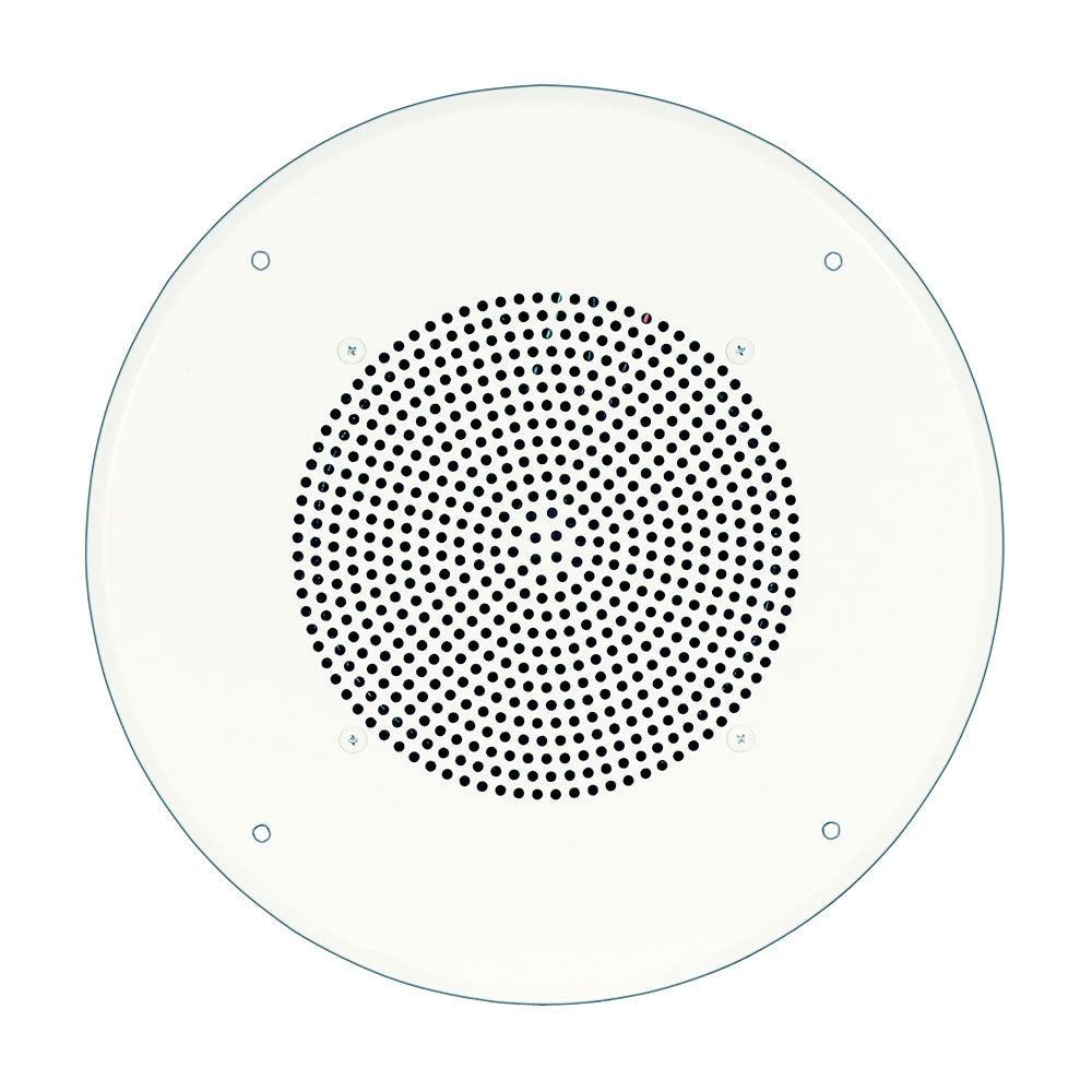 Bogen S86T725PG8U 8-Inch Ceiling Loudspeaker with Transformer and Bright White Grille