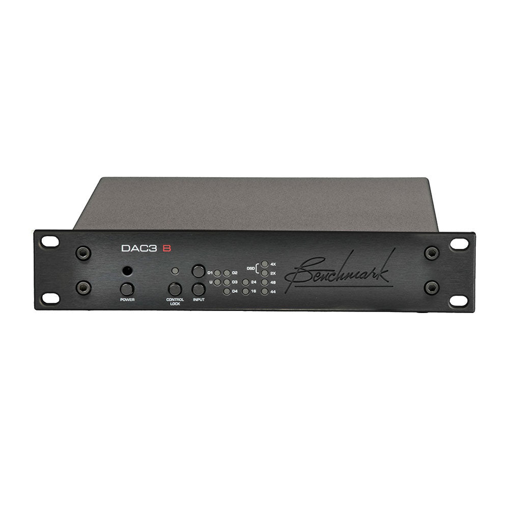 Benchmark DAC3 B Digital to Analog Converter (Black Rack Mount)