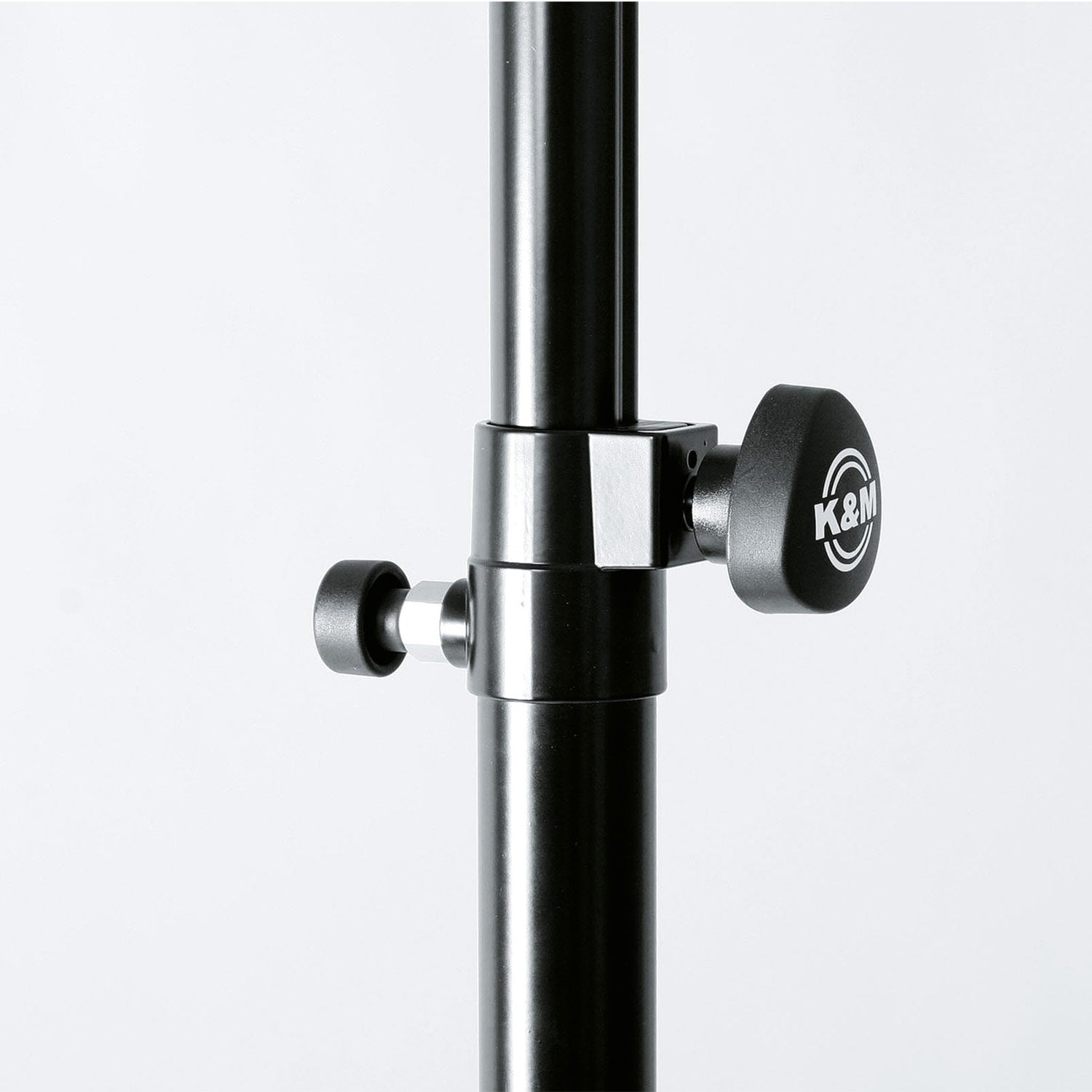 K + M 21367 Speaker Distance Rod with Ring Lock (Black)