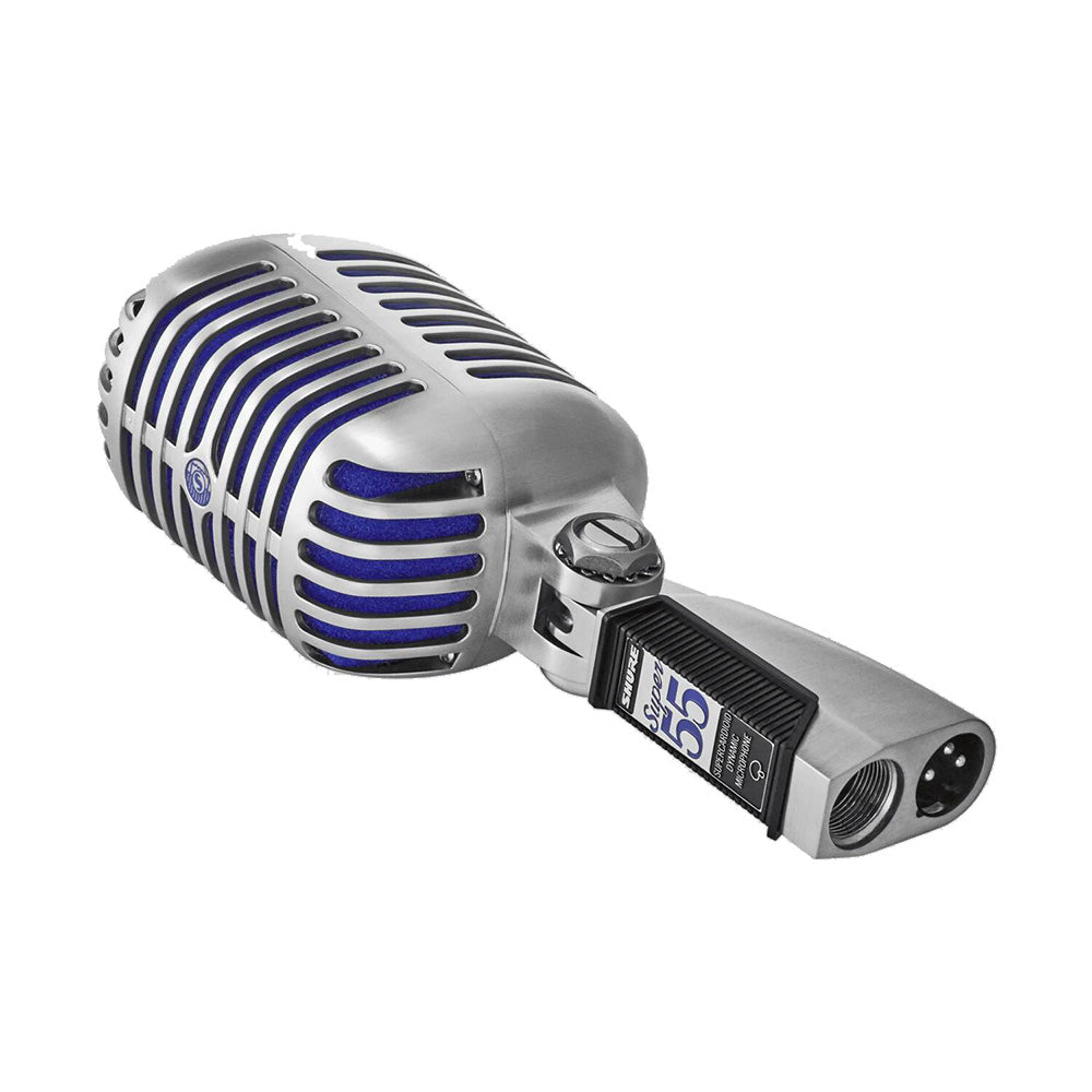 Shure Super 55 - Deluxe Vintage Style Supercardioid Vocal Microphone