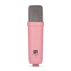 RODE NT1 Signature Series - Studio Condenser Microphone (Pink)