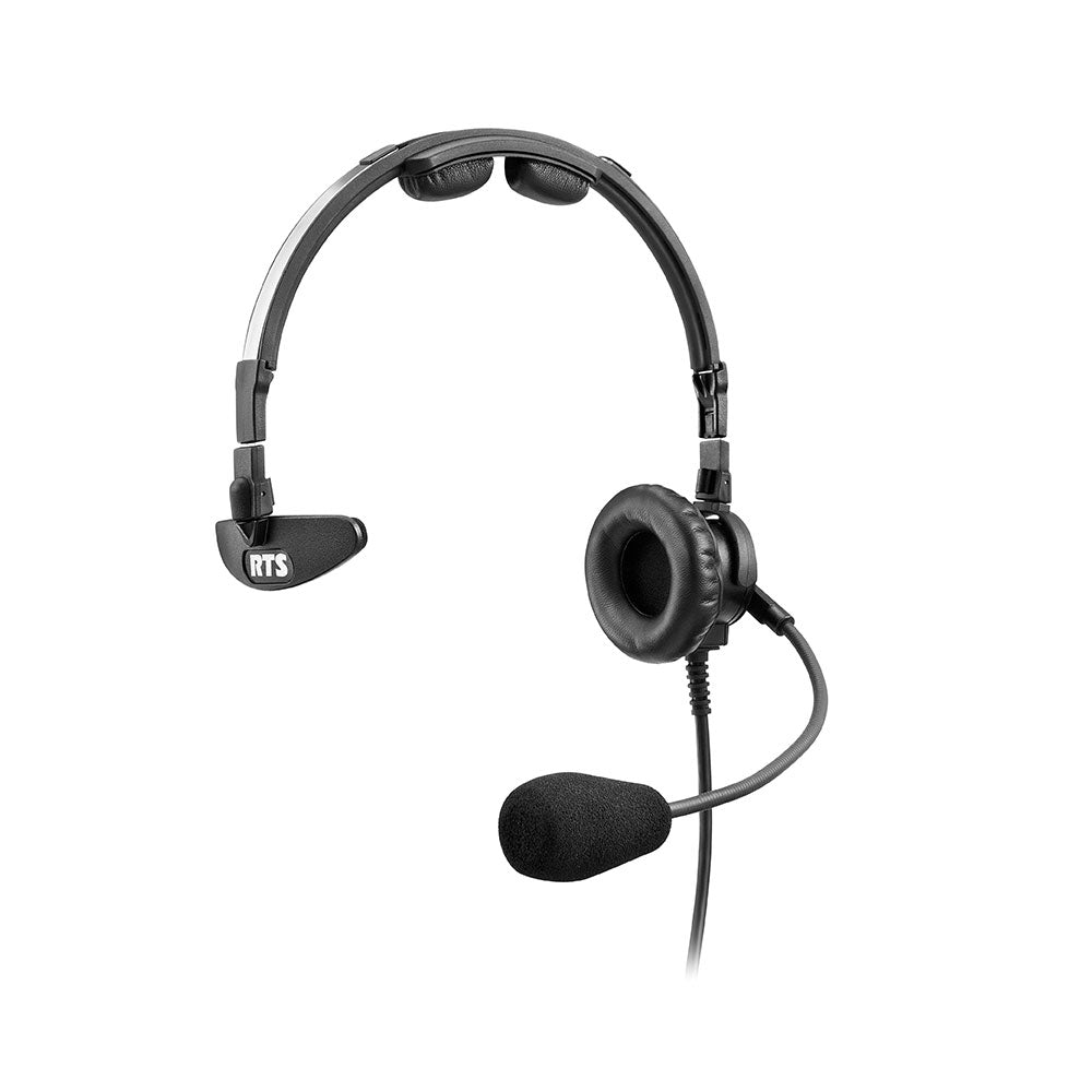 RTS LH-300-DM-A5M - Single-Sided Intercom Headset with Dynamic Microphone (A5M Connector)