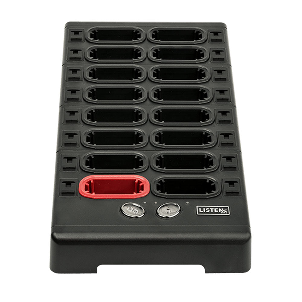 Listen Technologies LA-480-01 - 16-Unit Docking Station for ListenTALK Units