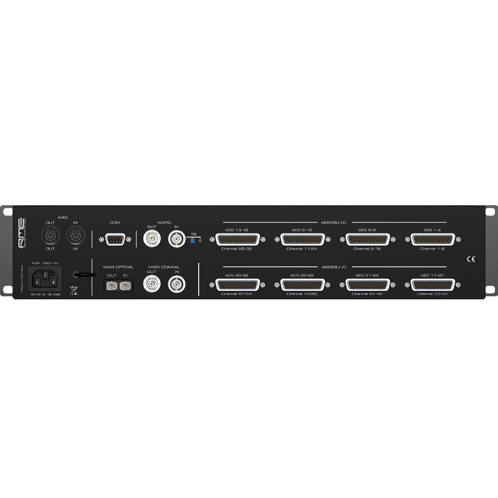 RME ADI6432 24 Bit 192KHz 2x64 Channel MADI to AES Converter