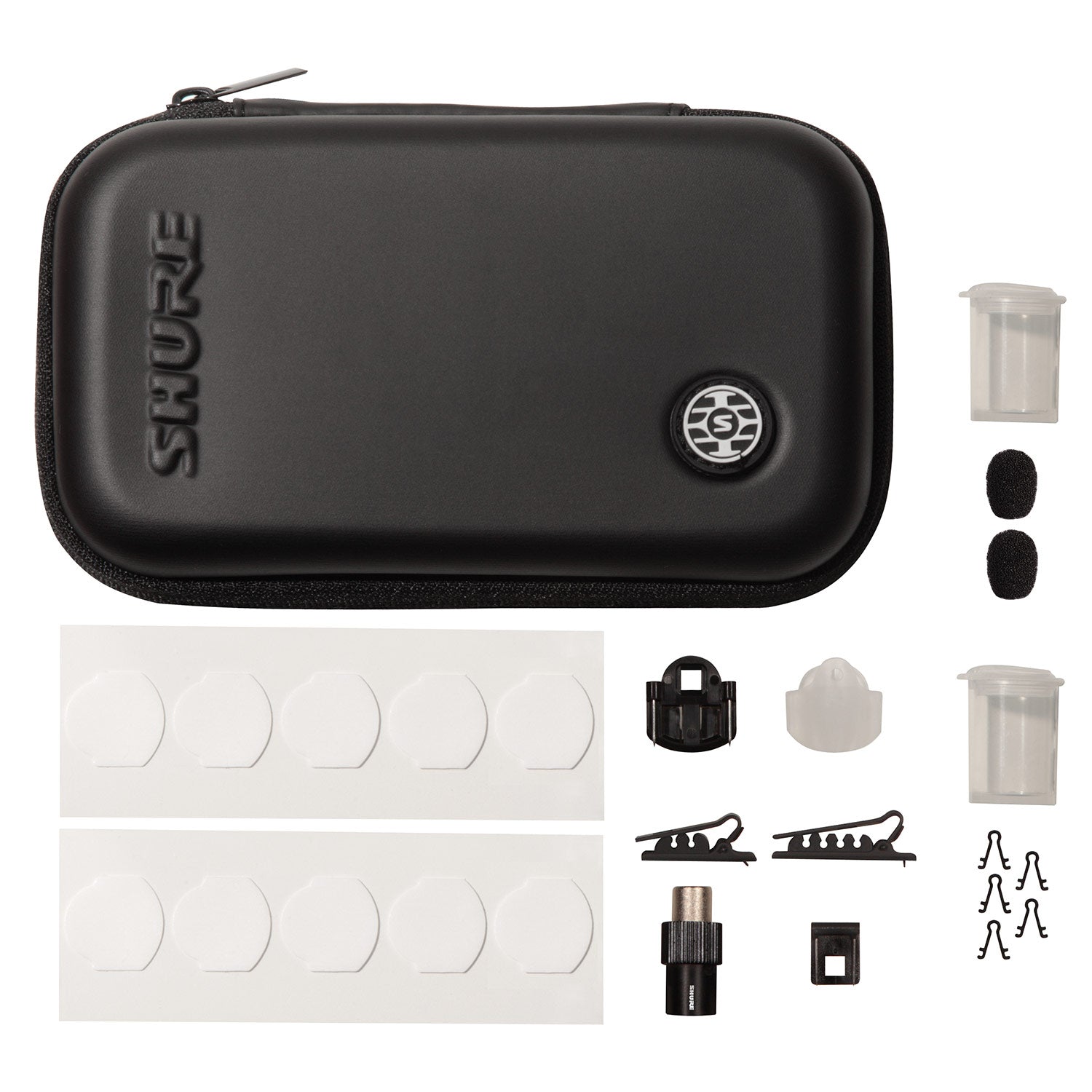 Shure TwinPlex TL48B/O-MTQG-A Subminiature Lavalier Microphone (Tailored, MTQG, Black)