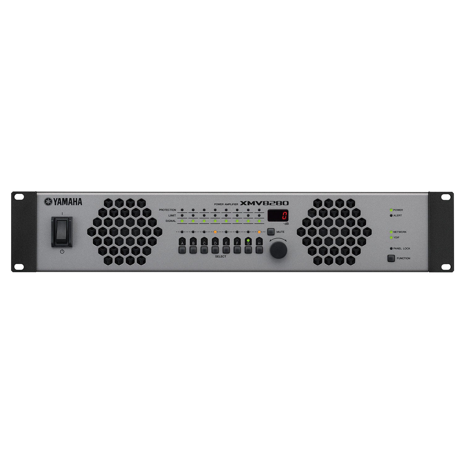 Yamaha XMV8280 8-Channel Power Amplifier with YDIF Interface