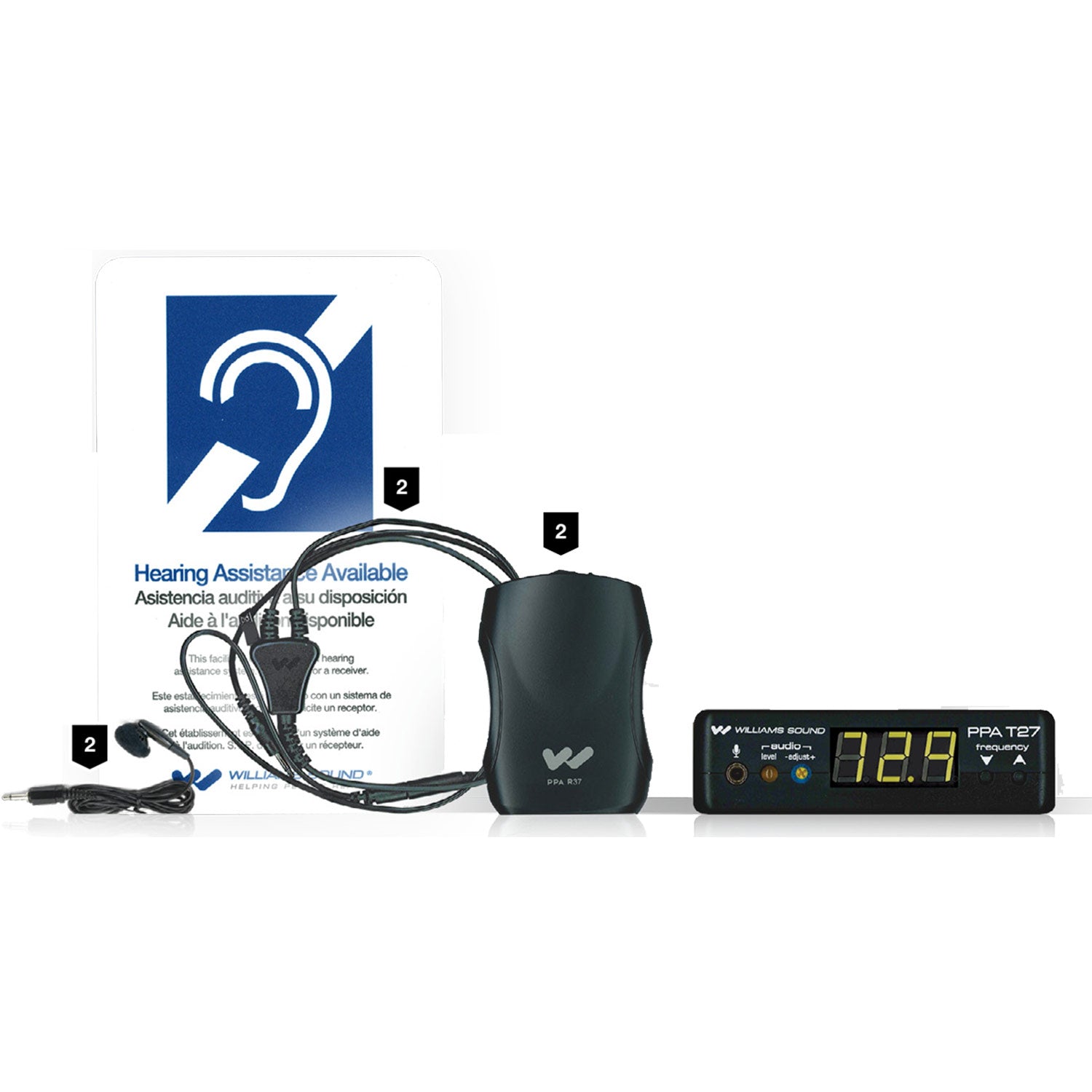 Williams AV FM ADA KIT 1 Large Area ADA Compliance Kit