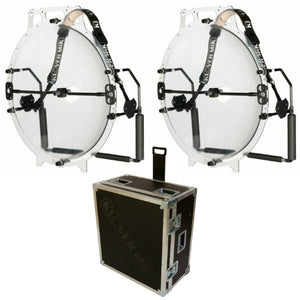 Klover KM-26K-K-KK-DUAL Two (2) Klover MiK 26 Parabolic Microphones with Road Case