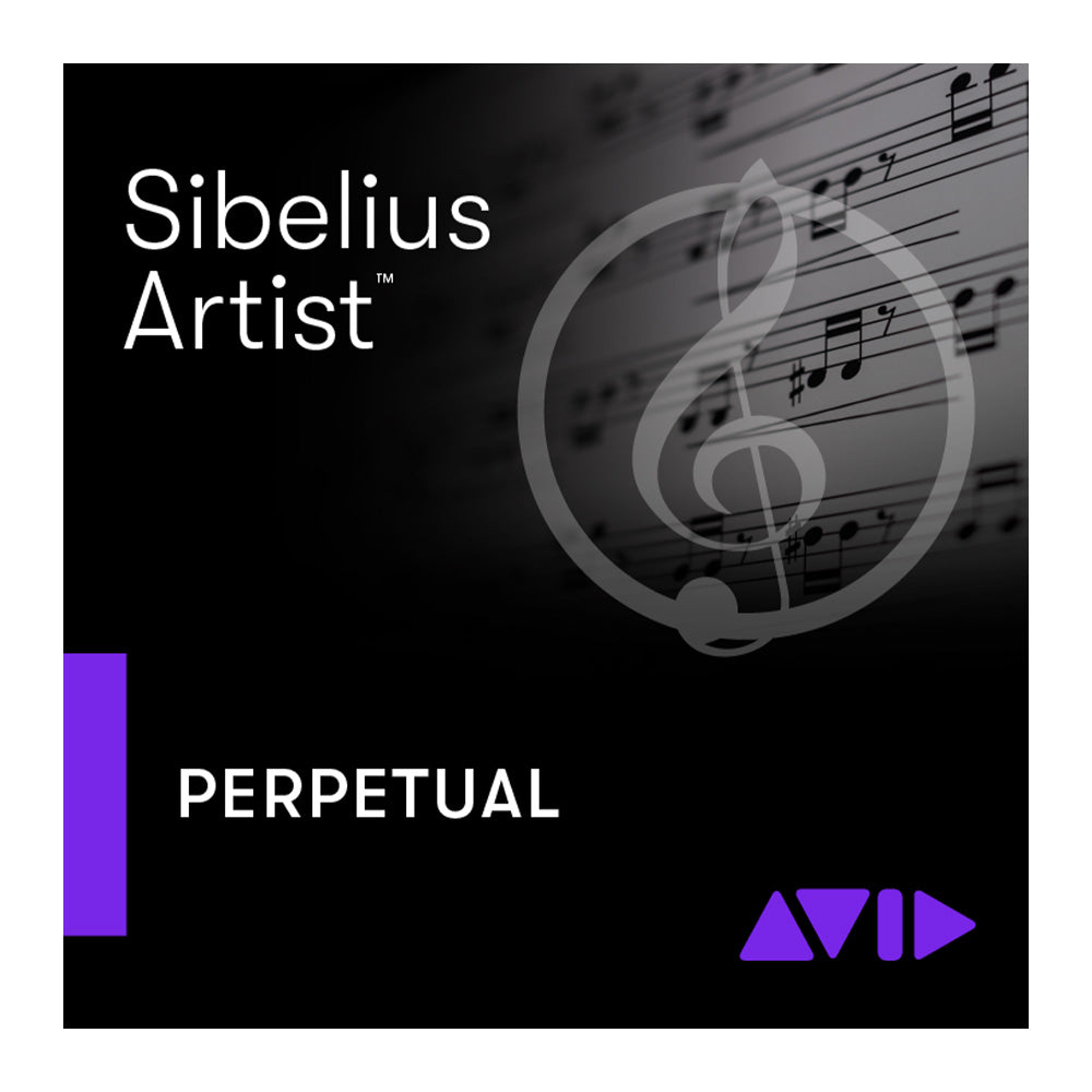 Avid Sibelius Artist - Notation Software (Perpetual License)