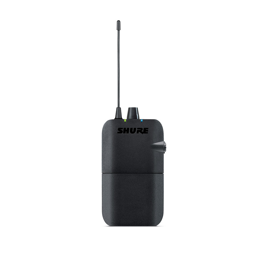 Shure P3R Bodypack Receiver for PSM300 Systems (J13 Band - 566-590 MHz)