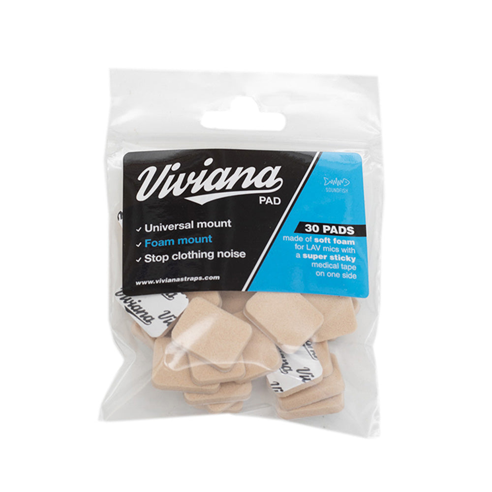Viviana Pad - Soft Foam Mounting Pad (Beige / 30 Pack)