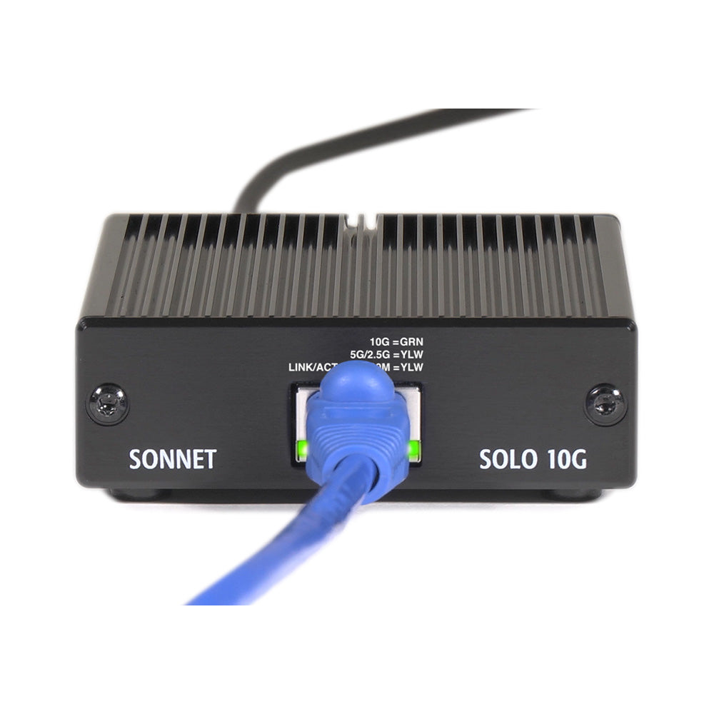 Sonnet SOLO10G-TB3 - Solo10G 10GBASE-T Thunderbolt Adapter